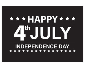 America Happy INDEPENDENCE DAY Poster