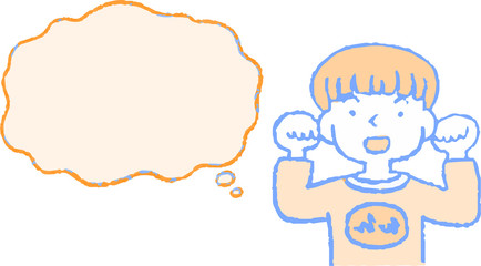 Illustration of men of various ages with Speech Balloon