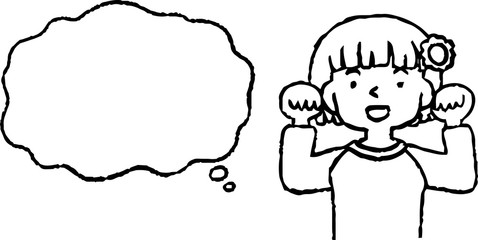 Illustration of women of various ages with Speech Balloon