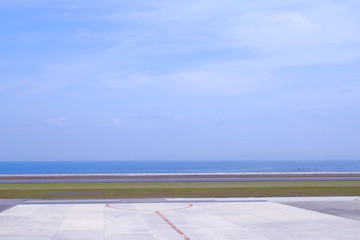 夏　大分空港