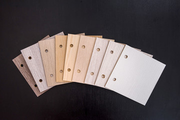 Light color wooden planks at dark background