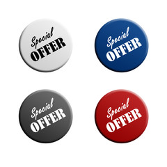 SPECIAL OFFER - PROMOTION LABEL - STICKER