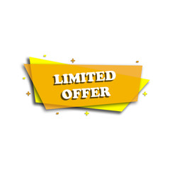 LIMITED OFFER - PROMOTION LABEL