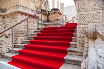 red carpet for Valletta