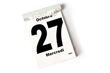 27. Octobre 2021