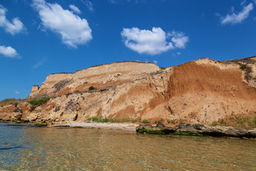 Rocky Black Sea Coast Odessa Ukraine