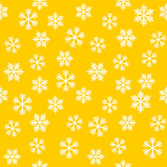 seamless pattern with snowflakes