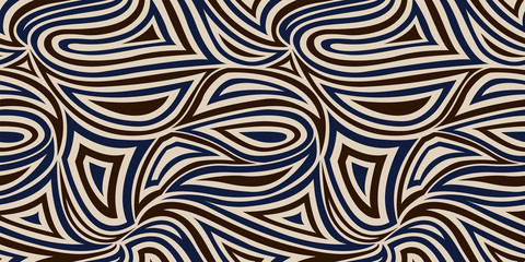 Dynamic shapes background. Seamless pattern.Vector. ダイナミックなパターン