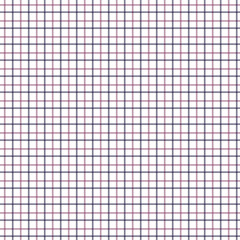 Light Red and Blue Tattersall Check Pattern. Men's Shirt Fashion Textile Fabric. Repeating Tile Plaid Pattern.