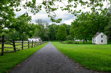 Road at Hopewell Iron Furnace