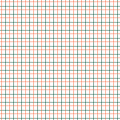 Green and Orange Tattersall Check Pattern. Men's Shirt Fashion Textile Fabric. Repeating Tile Plaid Pattern.