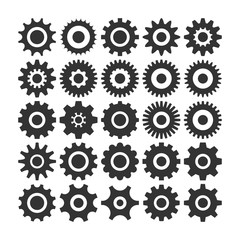 Gear Icon vector set,