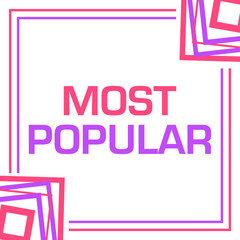 Most Popular Pink Purple Random Borders Square 