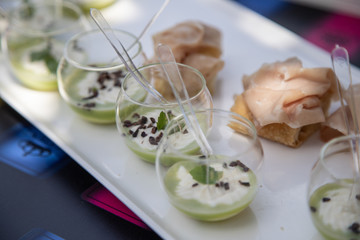 Apéritif lors d'un mariage