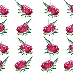 Beautiful flower art water color illustration art