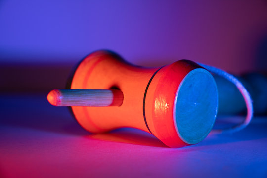 Kendama in the Colour light