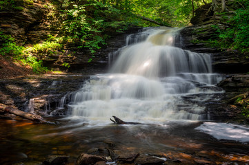 Bridal Veil Falls on Creek
