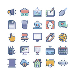 Digital Photography Icons Set