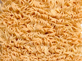 Close up instant noodle background