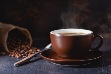Steaming Cup of Coffee