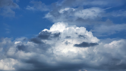 Wolkengebilde am Himmel