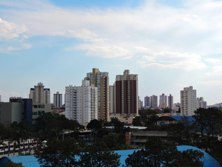 Panoramic view of the Santo Andre city, Brazil