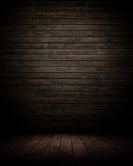 dark empty interior room. may used as background.