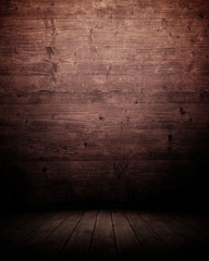 dark empty interior room. may used as background.