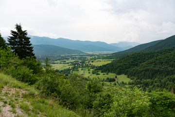 Fototapeta na wymiar Berglandschaft in Kroatien