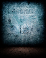 dark empty interior room. may used as background.