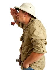 Fototapeta premium Cork Helmet Explorer
