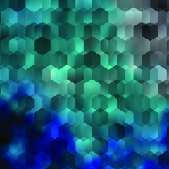 Fototapeta premium Abstract vector background with colorful gradient.