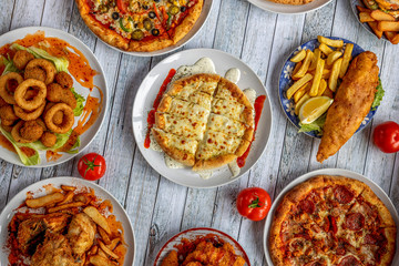 Take away food piozza 