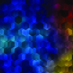 Fototapeta premium Abstract vector background with colorful gradient.