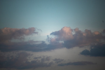 Fototapeta premium Clouds at Sunset