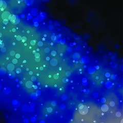 Abstract vector background with colorful gradient.