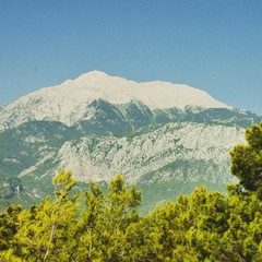 Obraz premium view of mountains