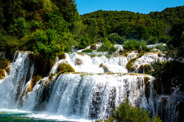 Fototapeta premium Krka Wasserfall