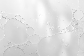 Abstract White water bubbles background
