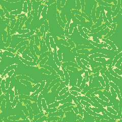 Summer camouflage of various shades of green and yellow colors