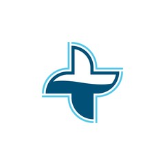 Medical logo icon template illustration