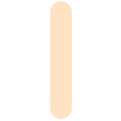 Abstract modern and stylish digital shape on the white isolated background. Creative colorful form. Clip art element.