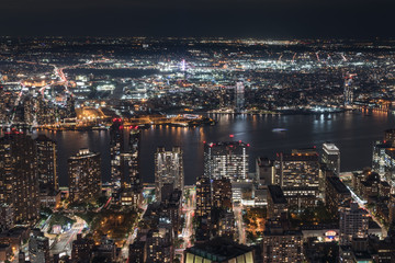 Fototapeta na wymiar Blick vom Empire State Building