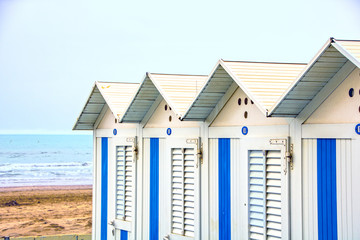 beach huts