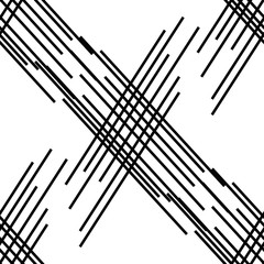 Geometric seamless pattern with strips