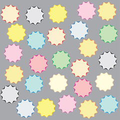 bottle cap symbol decoration vector