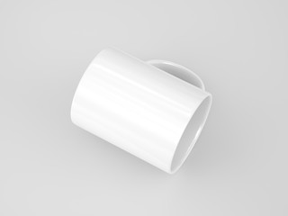Mockup mug studio shot | 3D rendering