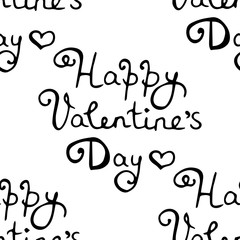 Valentine's Day seamless pattern