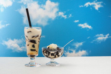 コーヒーゼリー　Summer coffee jelly