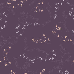 floral autumn pattern